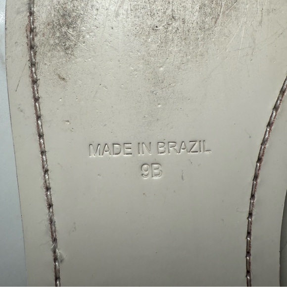 Tkees White Woven Slip-On Shoes Sz 9 - Picture 5 of 5